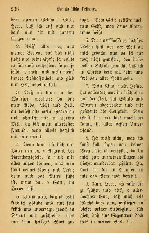 Gesangbuch in Mennoniten-Gemeinden in Kirche und Haus (4th ed.) page 238