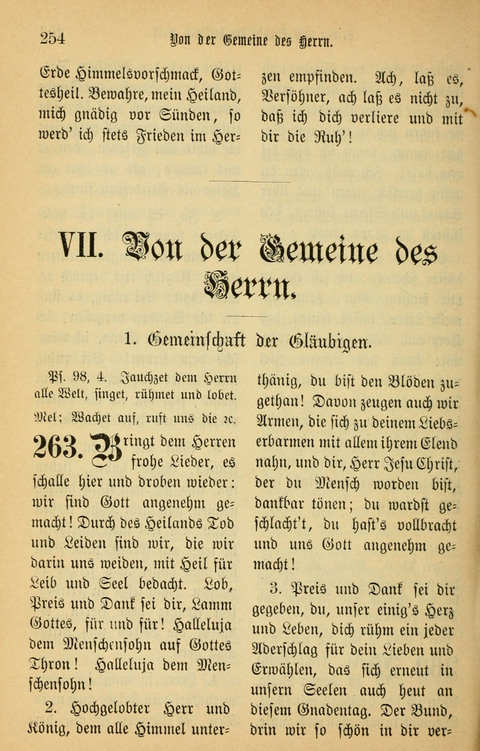 Gesangbuch in Mennoniten-Gemeinden in Kirche und Haus (4th ed.) page 254