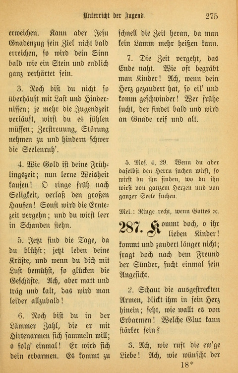 Gesangbuch in Mennoniten-Gemeinden in Kirche und Haus (4th ed.) page 275