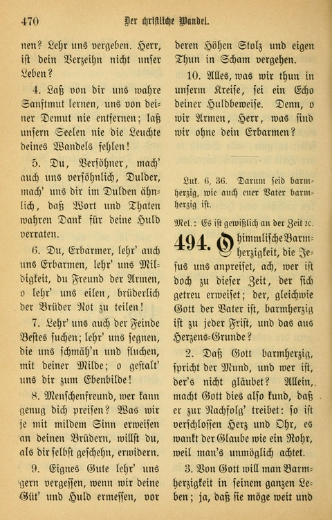 Gesangbuch in Mennoniten-Gemeinden in Kirche und Haus (4th ed.) page 470