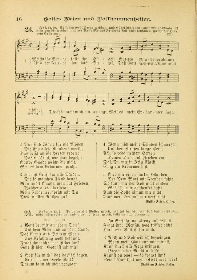 Gesangbuch mit Noten: herausgegeben von der Allgemeinen Conferenz der Mennoniten von Nord-Amerika (3rd. Aufl.) page 16