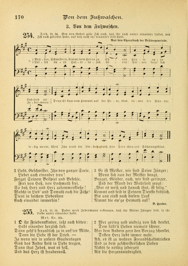 Gesangbuch mit Noten: herausgegeben von der Allgemeinen Conferenz der Mennoniten von Nord-Amerika (3rd. Aufl.) page 170