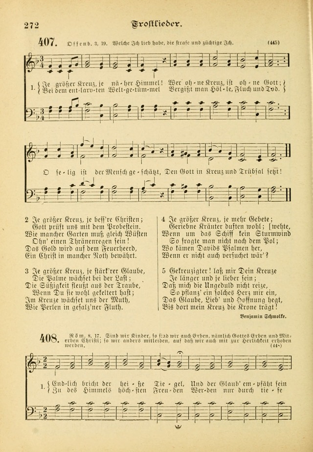 Gesangbuch mit Noten: herausgegeben von der Allgemeinen Conferenz der Mennoniten von Nord-Amerika (3rd. Aufl.) page 272