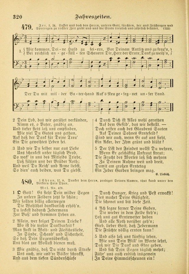 Gesangbuch mit Noten: herausgegeben von der Allgemeinen Conferenz der Mennoniten von Nord-Amerika (3rd. Aufl.) page 320