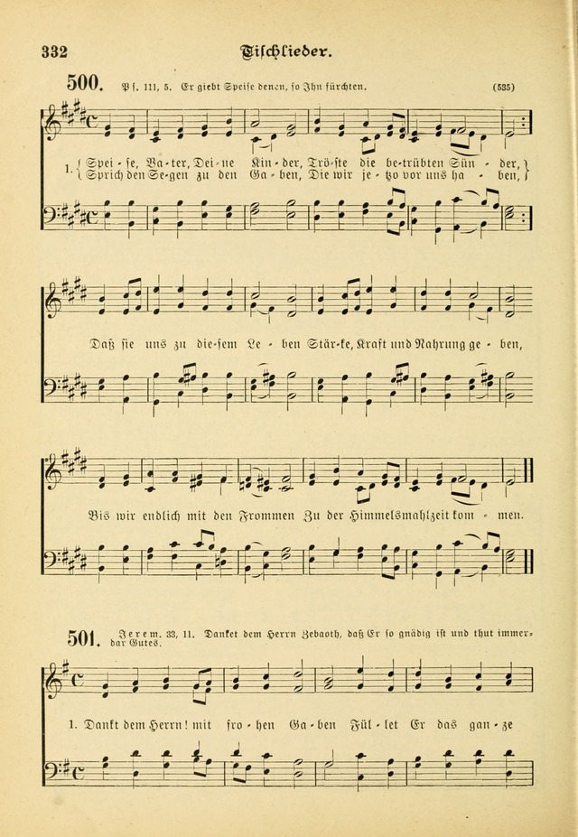 Gesangbuch mit Noten: herausgegeben von der Allgemeinen Conferenz der Mennoniten von Nord-Amerika (3rd. Aufl.) page 332