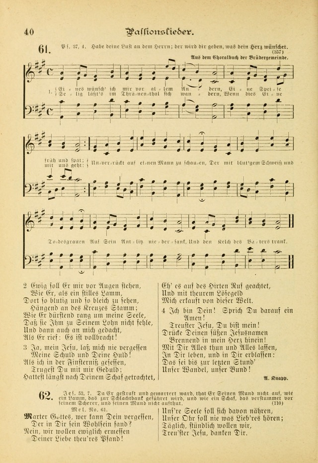 Gesangbuch mit Noten: herausgegeben von der Allgemeinen Conferenz der Mennoniten von Nord-Amerika (3rd. Aufl.) page 40