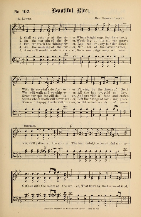 Gospel Melodies New and Old: For use in the Universalist Church page 101