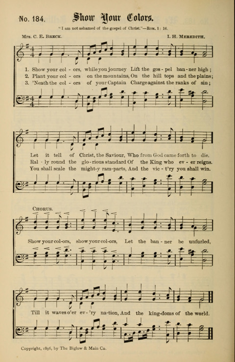 Gospel Melodies New and Old: For use in the Universalist Church page 168