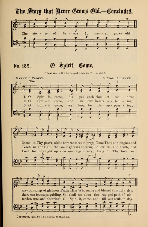 Gospel Melodies New and Old: For use in the Universalist Church page 173