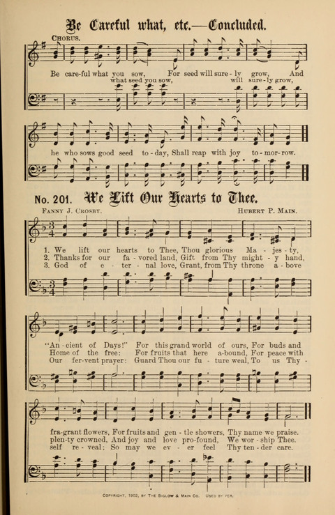 Gospel Melodies New and Old: For use in the Universalist Church page 185