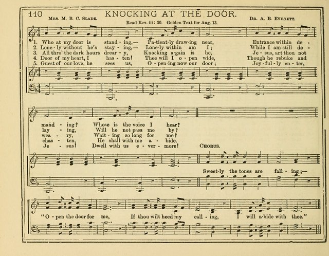 Good News: or songs and tunes for Sunday schools, Christian associations, and special meetings page 108