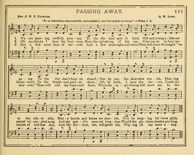 Good News: or songs and tunes for Sunday schools, Christian associations, and special meetings page 109