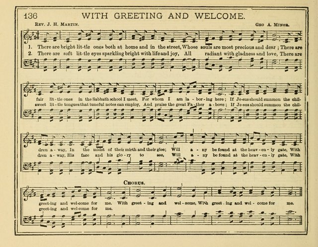 Good News: or songs and tunes for Sunday schools, Christian associations, and special meetings page 134