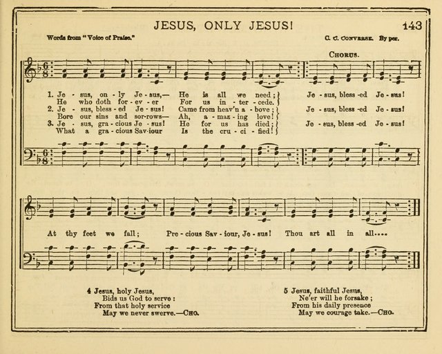 Good News: or songs and tunes for Sunday schools, Christian associations, and special meetings page 141