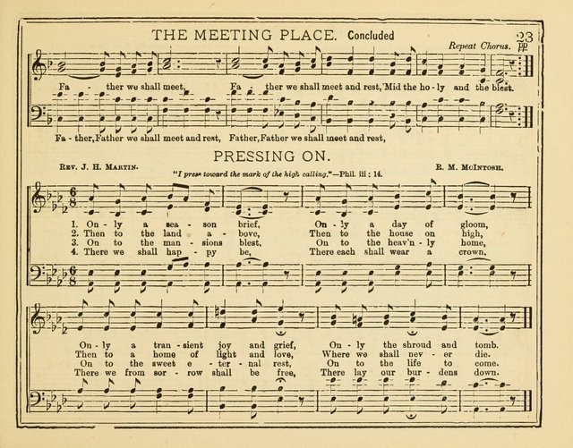 Good News: or songs and tunes for Sunday schools, Christian associations, and special meetings page 21