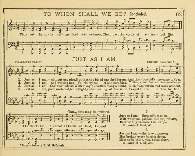 Good News: or songs and tunes for Sunday schools, Christian associations, and special meetings page 61