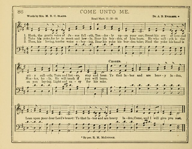 Good News: or songs and tunes for Sunday schools, Christian associations, and special meetings page 84