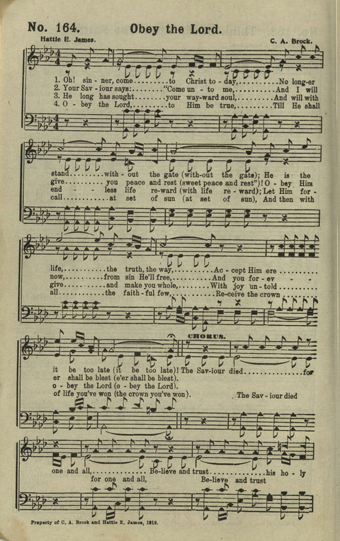 Glad News No. 2: a collection of Sacred Songs, Both New and Old page 174