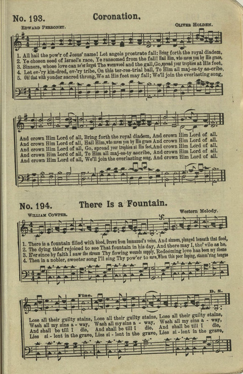 Glad News No. 2: a collection of Sacred Songs, Both New and Old page 203