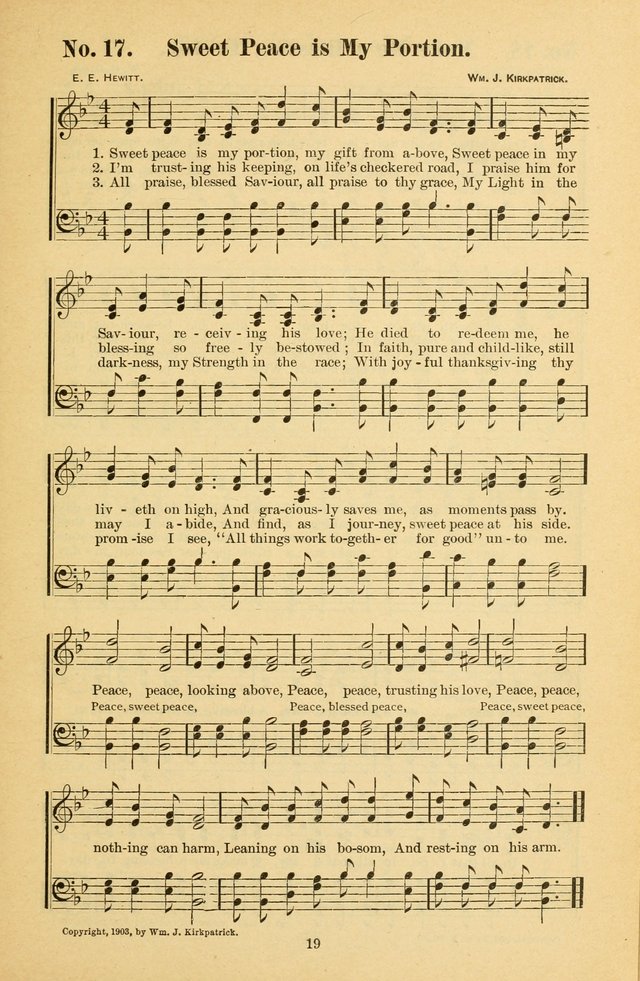 Glorious Praise: specially prepared for use in the prayer meeting, the church service, the young people