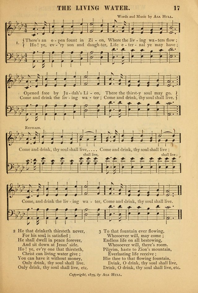 Gospel Praise Book: a collection of choice gems of sacred song suitable for church service, gospel praise meetings, and family devotions page 17