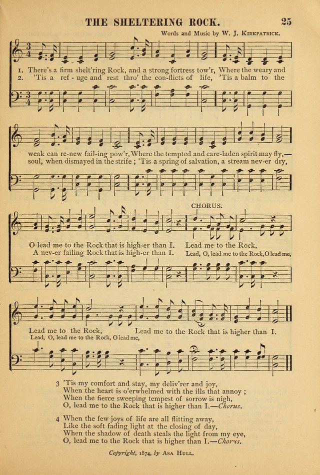 Gospel Praise Book: a collection of choice gems of sacred song suitable for church service, gospel praise meetings, and family devotions page 25