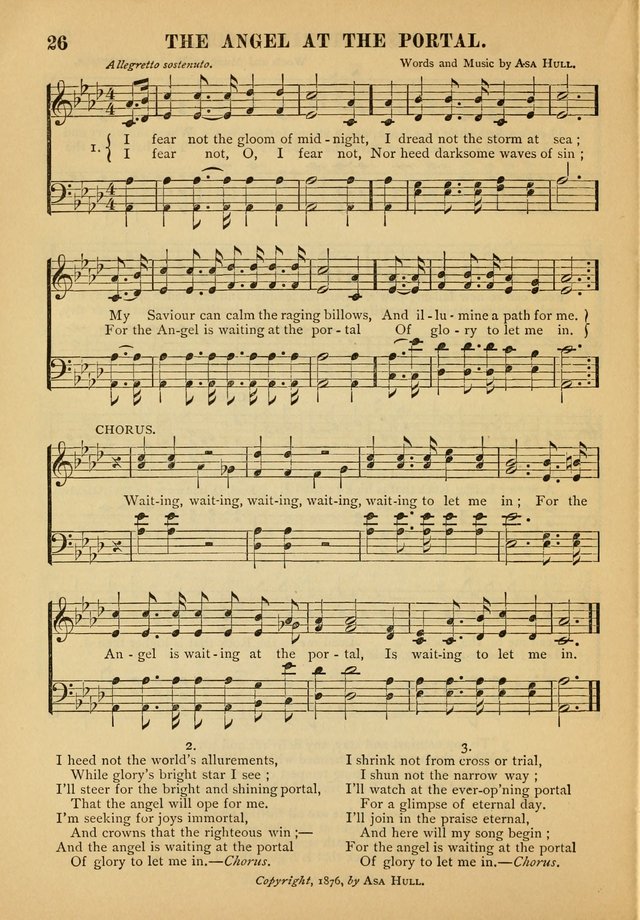 Gospel Praise Book: a collection of choice gems of sacred song suitable for church service, gospel praise meetings, and family devotions page 26