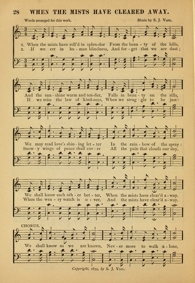 Gospel Praise Book: a collection of choice gems of sacred song suitable for church service, gospel praise meetings, and family devotions page 28