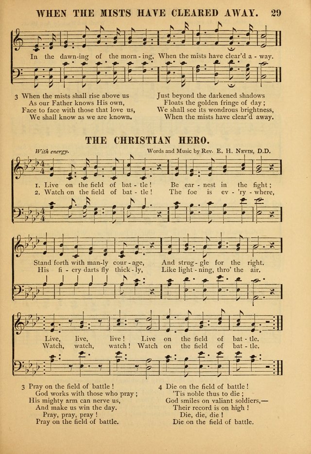 Gospel Praise Book: a collection of choice gems of sacred song suitable for church service, gospel praise meetings, and family devotions page 29