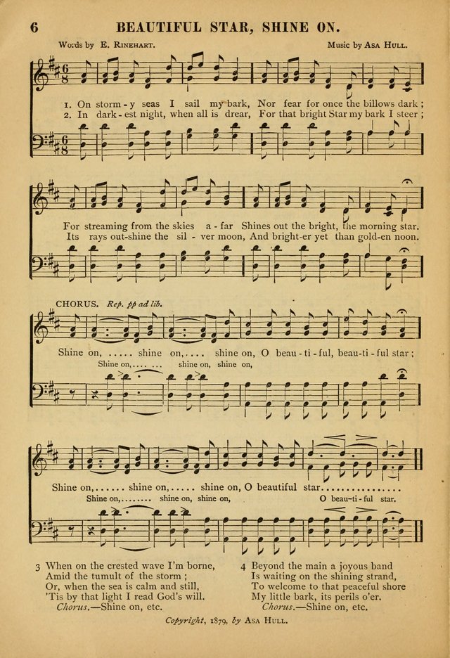 Gospel Praise Book: a collection of choice gems of sacred song suitable for church service, gospel praise meetings, and family devotions page 6