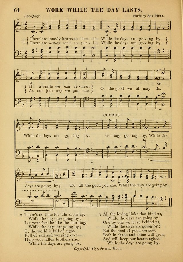 Gospel Praise Book: a collection of choice gems of sacred song suitable for church service, gospel praise meetings, and family devotions page 64