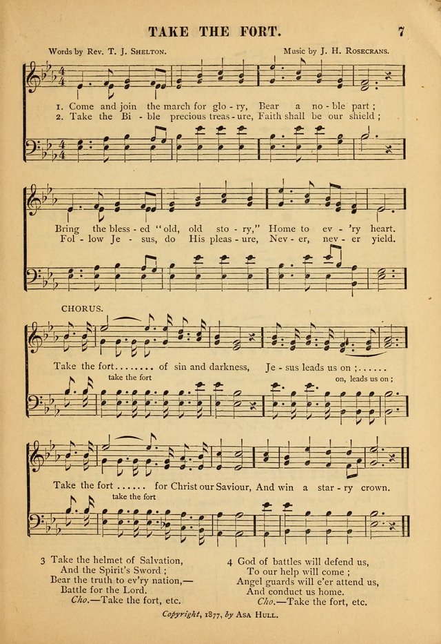 Gospel Praise Book: a collection of choice gems of sacred song suitable for church service, gospel praise meetings, and family devotions page 7