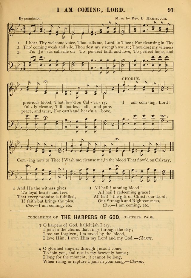 Gospel Praise Book: a collection of choice gems of sacred song suitable for church service, gospel praise meetings, and family devotions page 91