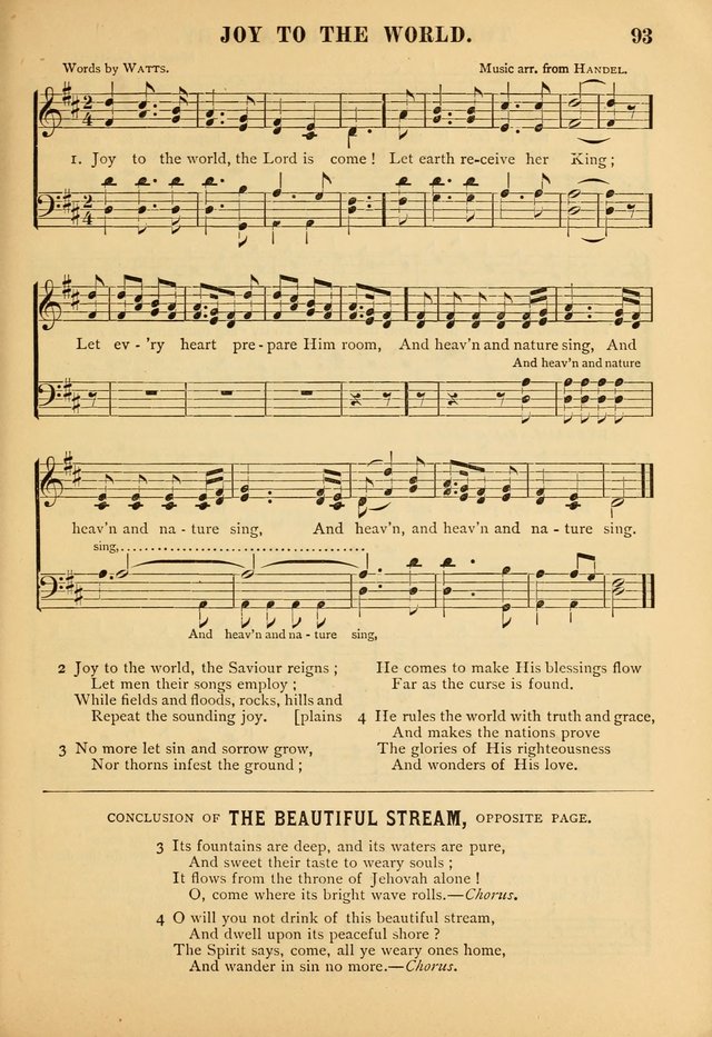 Gospel Praise Book: a collection of choice gems of sacred song suitable for church service, gospel praise meetings, and family devotions page 93