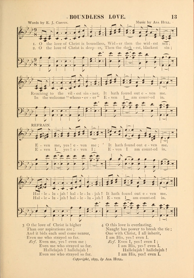 Gospel Praise Book.: a collection of choice gems of sacred song suitable for church service, gospel praise meetings, and family devotions. (Complete ed.) page 11