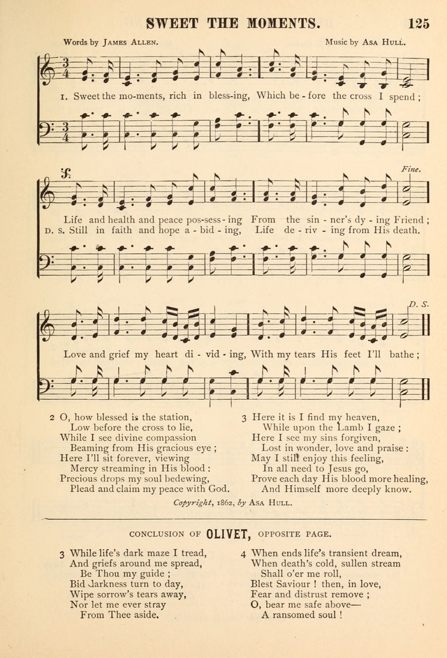 Gospel Praise Book.: a collection of choice gems of sacred song suitable for church service, gospel praise meetings, and family devotions. (Complete ed.) page 125