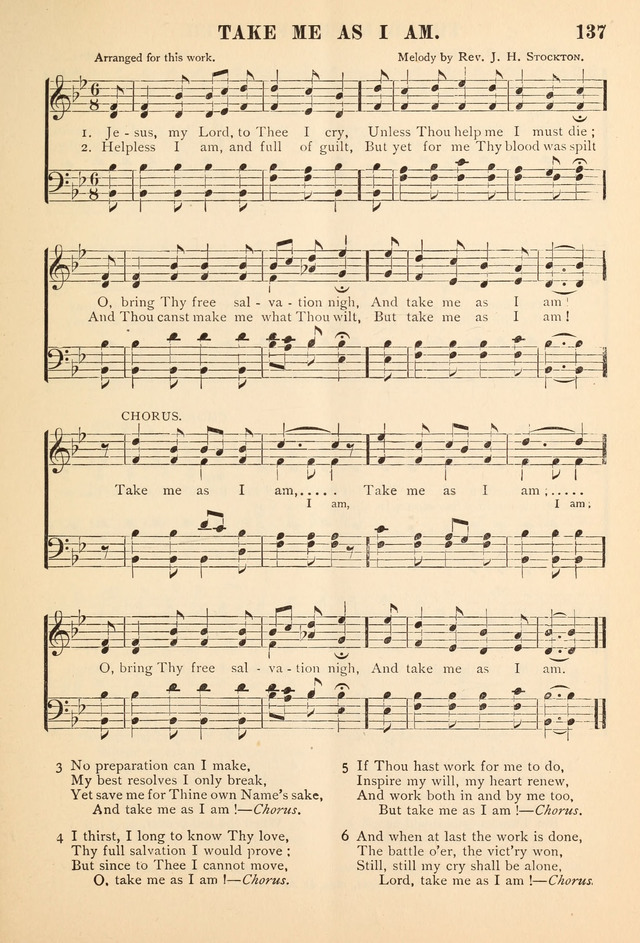 Gospel Praise Book.: a collection of choice gems of sacred song suitable for church service, gospel praise meetings, and family devotions. (Complete ed.) page 137