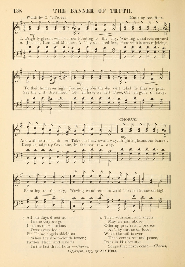 Gospel Praise Book.: a collection of choice gems of sacred song suitable for church service, gospel praise meetings, and family devotions. (Complete ed.) page 138