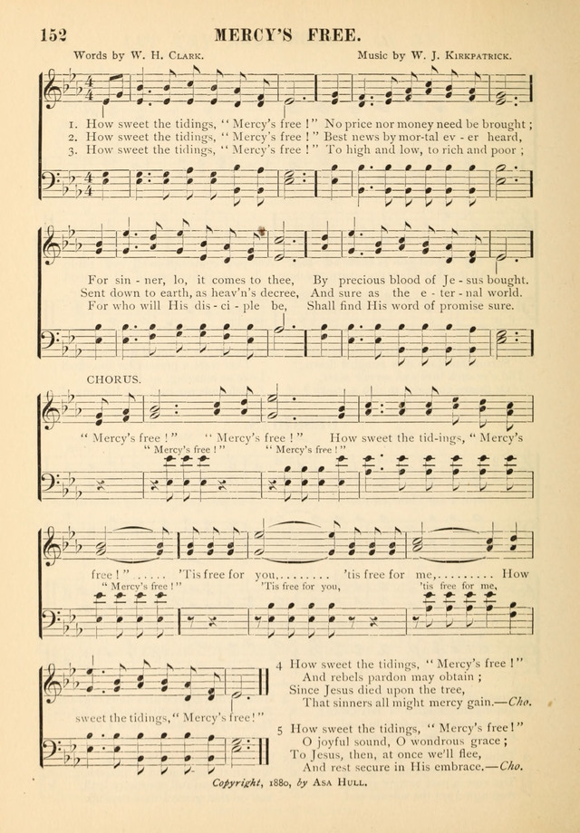 Gospel Praise Book.: a collection of choice gems of sacred song suitable for church service, gospel praise meetings, and family devotions. (Complete ed.) page 152