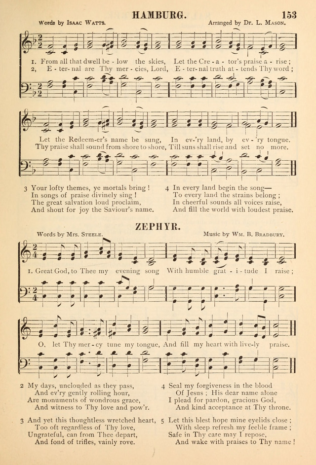 Gospel Praise Book.: a collection of choice gems of sacred song suitable for church service, gospel praise meetings, and family devotions. (Complete ed.) page 153