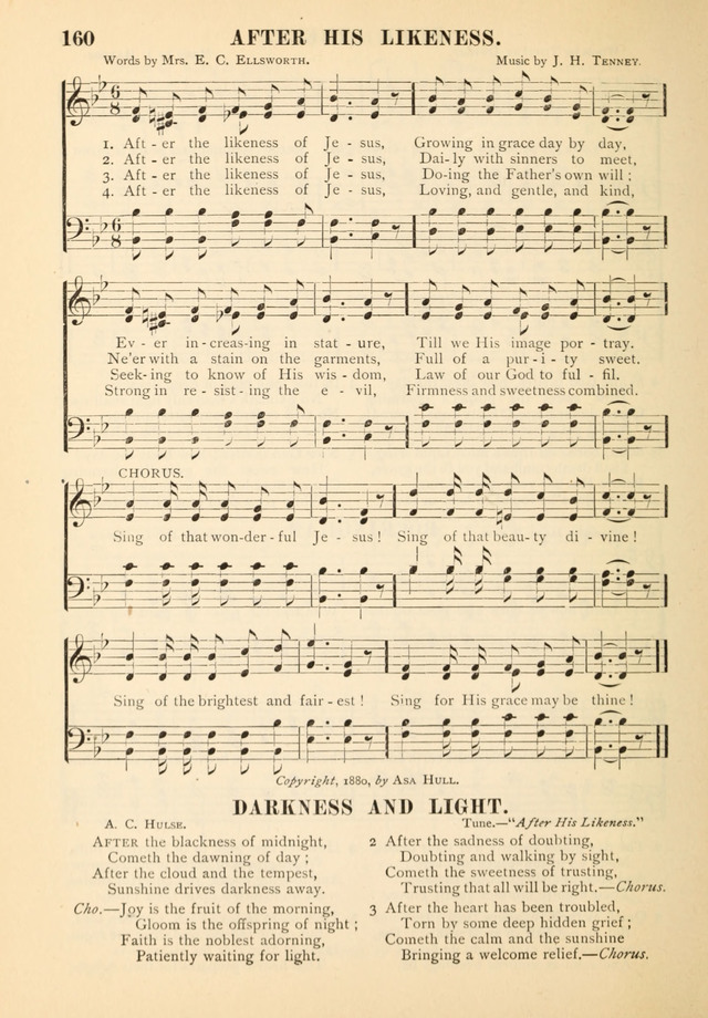 Gospel Praise Book.: a collection of choice gems of sacred song suitable for church service, gospel praise meetings, and family devotions. (Complete ed.) page 160