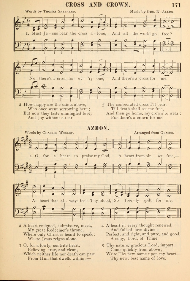 Gospel Praise Book.: a collection of choice gems of sacred song suitable for church service, gospel praise meetings, and family devotions. (Complete ed.) page 171