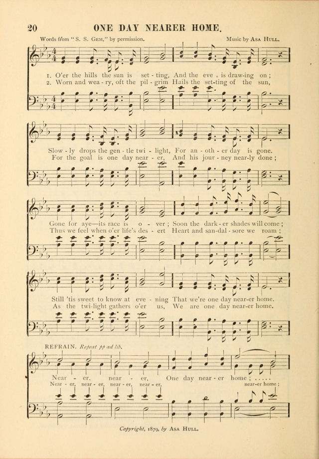 Gospel Praise Book.: a collection of choice gems of sacred song suitable for church service, gospel praise meetings, and family devotions. (Complete ed.) page 18