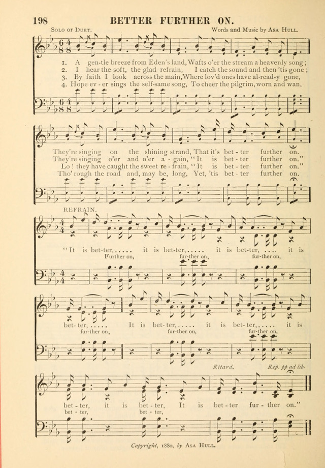 Gospel Praise Book.: a collection of choice gems of sacred song suitable for church service, gospel praise meetings, and family devotions. (Complete ed.) page 198