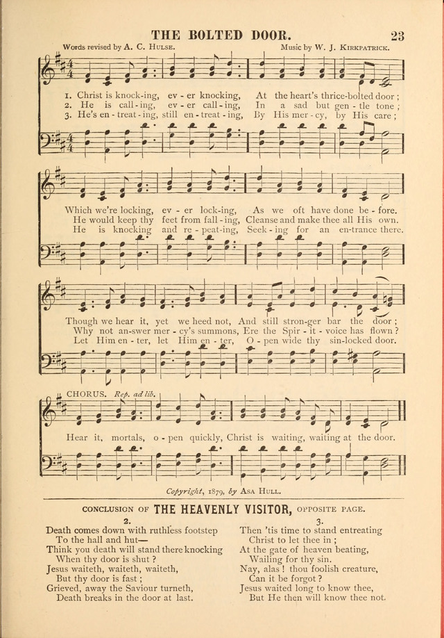 Gospel Praise Book.: a collection of choice gems of sacred song suitable for church service, gospel praise meetings, and family devotions. (Complete ed.) page 21