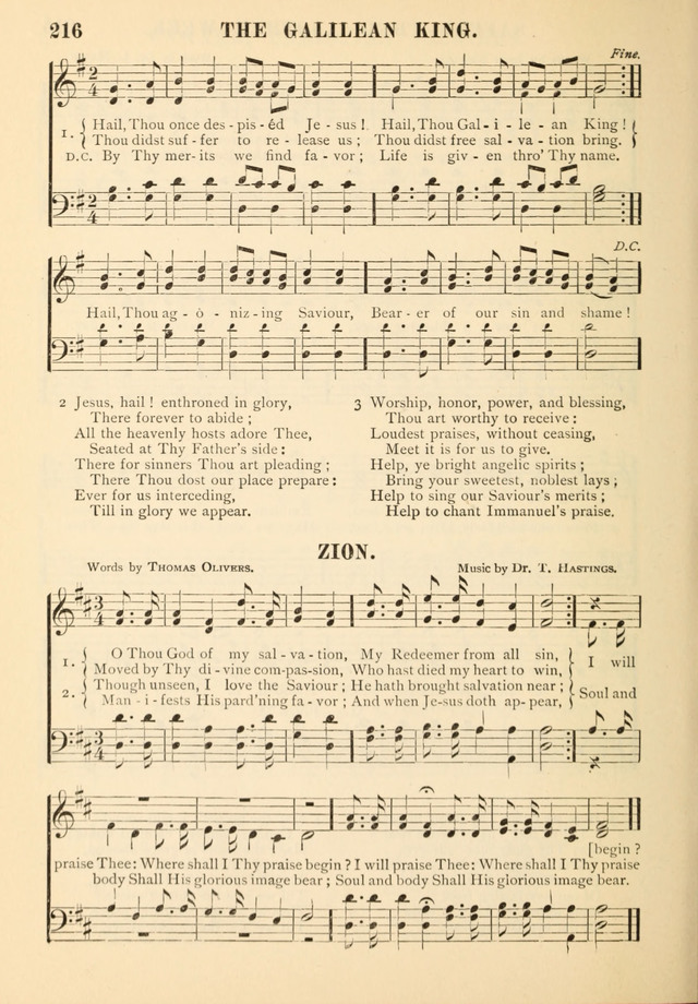 Gospel Praise Book.: a collection of choice gems of sacred song suitable for church service, gospel praise meetings, and family devotions. (Complete ed.) page 216