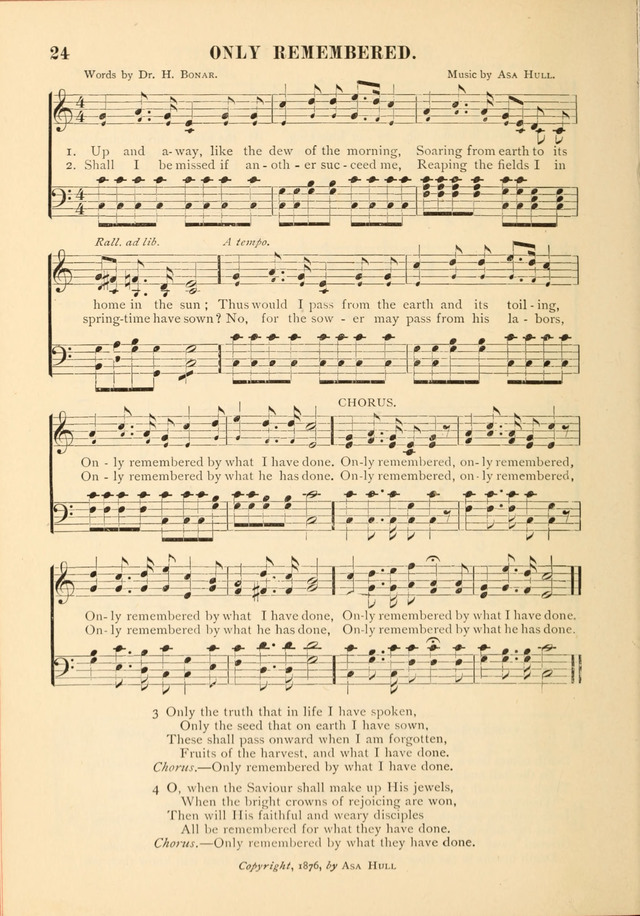 Gospel Praise Book.: a collection of choice gems of sacred song suitable for church service, gospel praise meetings, and family devotions. (Complete ed.) page 22