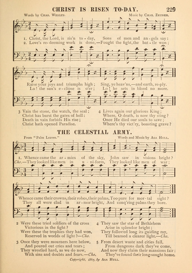 Gospel Praise Book.: a collection of choice gems of sacred song suitable for church service, gospel praise meetings, and family devotions. (Complete ed.) page 229