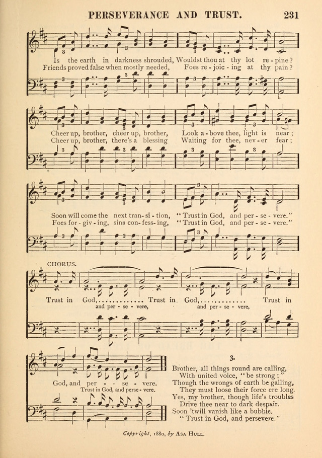 Gospel Praise Book.: a collection of choice gems of sacred song suitable for church service, gospel praise meetings, and family devotions. (Complete ed.) page 231