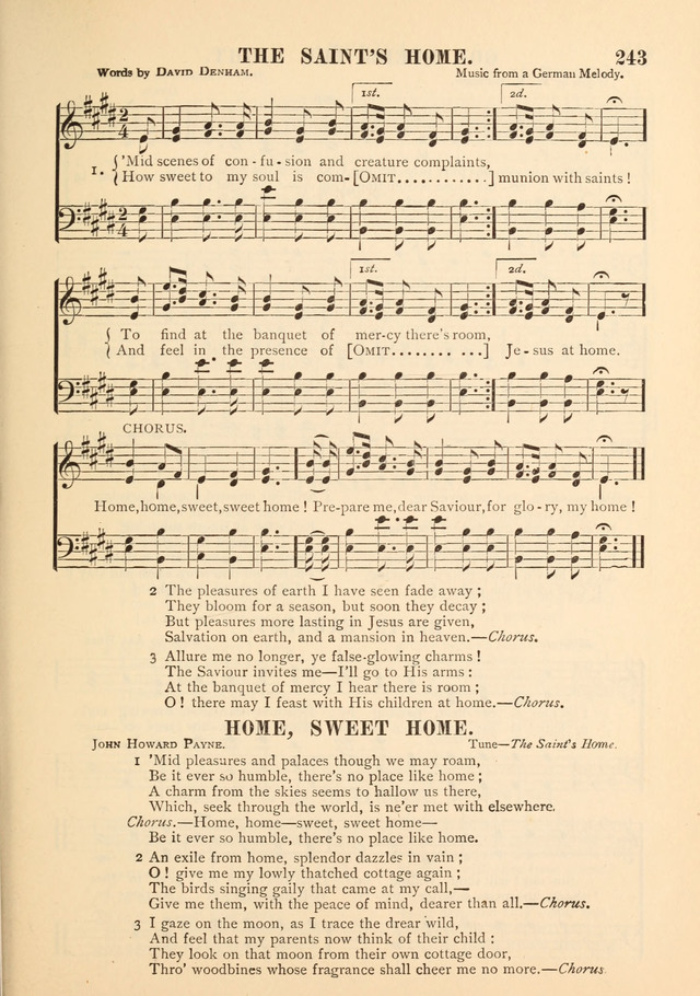 Gospel Praise Book.: a collection of choice gems of sacred song suitable for church service, gospel praise meetings, and family devotions. (Complete ed.) page 243